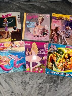Barbie Book Lot (6 Books)